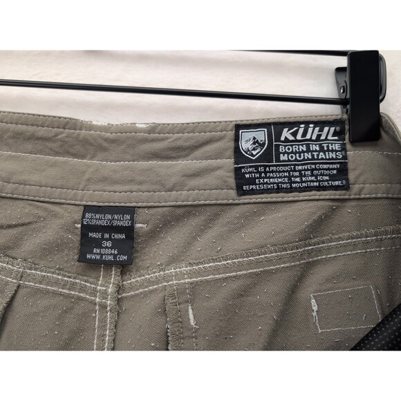 Kuhl Renegade Shorts Lightweight Size 36 Stretchy Cargo Hiking Athleisure - Picture 10 of 15